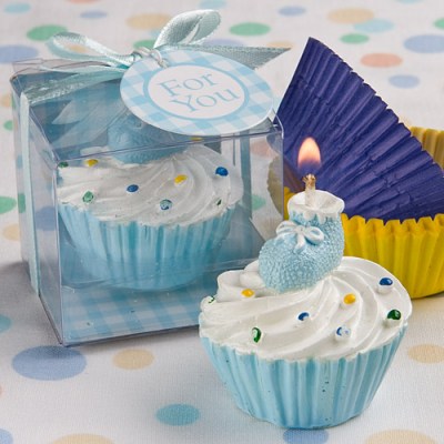 Blue-cupcake-design-candle